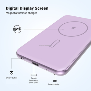 Chargeur portable mini 20W <span class=keywords><strong>personnalisable</strong></span>, <span class=keywords><strong>batterie</strong></span> <span class=keywords><strong>externe</strong></span> rapide <span class=keywords><strong>10000mAh</strong></span>, charge sans fil magnétique, <span class=keywords><strong>batterie</strong></span> <span class=keywords><strong>externe</strong></span> portable pour - Product Image 5