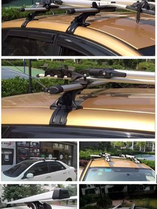 Barras Transversales Universales de Aleación de Aluminio para Techo de Auto, Personalizables para Varios Modelos, para SUV, en Negro o Plata - Product Image 4