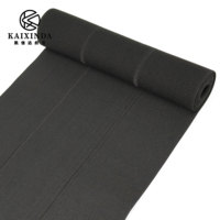 Sangle élastique en velours noir pour ceinture de soutien abdominal, gaine amincissante, soutien-gorge de maternité et post-partum