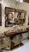Table de Console en diamant frotté, miroir, meilleure vente, décoration d'hôtel de maison, salon