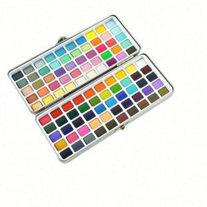 Set de Pintura de Acuarela Profesional de 36 Colores en Tarrinas para Papel, Lienzo y Vidrio - Product Image 2