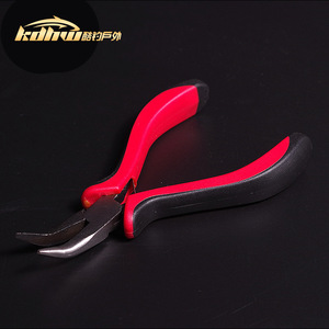 Alicates de pesca para exteriores, de acero con alto contenido de carbono, duraderos, con boca plana y puntiaguda para atar anzuelos, para uso en exteriores - Product Image 3