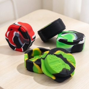 Wholesale Custom Smoke <b>Grinder</b> Resin Non-stick Food Grade Silicone <b>Herb</b> <b>Grinder</b> Small & Portable Support OEM/ODM - Product Image 1