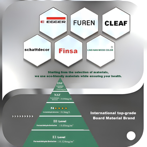 Ensemble d'armoires de <span class=keywords><strong>cuisine</strong></span> semi-ouvertes sans poignées de style simple Xichu à <span class=keywords><strong>prix</strong></span> abordable - Product Image 4