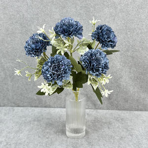 A buon mercato all'ingrosso 5 teste simulato garofano fiori <span class=keywords><strong>Nora</strong></span> garofano fiori artificiali decorativi - Product Image 1