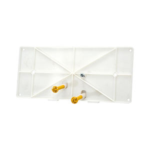 Placa soporte para palanca Fusion 2 con círculo integrado, 28 cm de largo, 14 cm de alto, 12.5 cm de ancho - Product Image 1