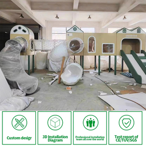 Nuovo design per <span class=keywords><strong>bambini</strong></span> al coperto soft play al coperto centro giochi per <span class=keywords><strong>bambini</strong></span> piccole attrezzature da parco giochi al coperto con slide ball pool ocean ball - Product Image 3