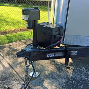 رافعة كهربائية بإطار A-Frame بجهد 12 فولت 350 رطل مع أرجل دعم لوقوف السيارات للخدمة الشاقة لقافلة العربة المقطورة - Product Image 6