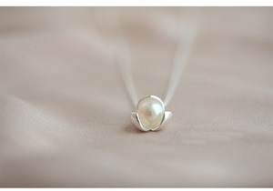 Collane <span class=keywords><strong>con</strong></span> Ciondoli in Argento Sterling 925 <span class=keywords><strong>con</strong></span> Quadrifoglio e Perla per Donna Gioielli di Tendenza - Product Image 2