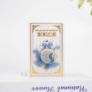 New Product Crystal Good Quality Portable Multi Material Answer <strong>Book</strong> with <strong>Heart</strong> and Point - Product Image 4