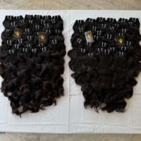 Lots de Cheveux Indiens Vierges Remy de Qualité Supérieure, Cuticules Alignées, Double Trame Faite à la Machine, Toutes Couleurs, Teintables, Vente en Gros