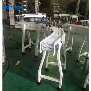 Yüksek mukavemetli güçlü kavisli modüler konveyör bant makinesi lojistik konveyör - Product Image 6