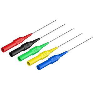 كليكي 5 قطع من إبر الاختبار الطويلة 0.7 مم، إبر اختراق العزل غير المتلفة، من الفولاذ المقاوم للصدأ، للمقياس المتعدد 4 مم - Product Image 6