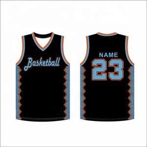 Último diseño personalizado de camisetas de baloncesto