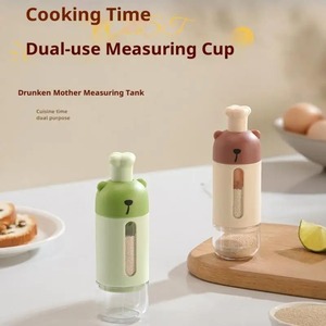 Metering Salt Shaker Push Type Salt Dispenser Salt Tank Sugar Bottle Shaker Canister Quantitative Salt Shaker Moisture-proof - Product Image 3