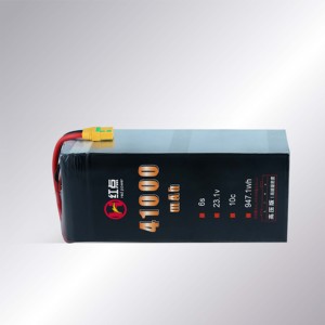 Batería de Alto Voltaje de Alta Potencia 23.1V 41000mAh 41Ah6S, Paquete de Iones de Litio de Estado Sólido Fabricado con Tecnología Li-Po - Product Image 3