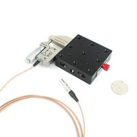 P83SX65 micrómetro piezoeléctrico con etapa piezoeléctrica integrada en micrómetro manual para desplazamiento milimétrico y posicionamiento de nano resolución