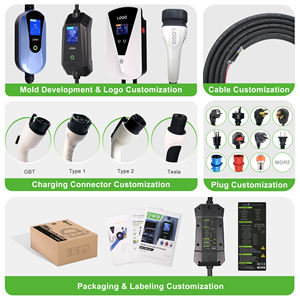 <span class=keywords><strong>Chargeur</strong></span> <span class=keywords><strong>mobile</strong></span> pour VE Gb/T <span class=keywords><strong>11kW</strong></span> <span class=keywords><strong>Triphasé</strong></span> CEE Rouge 16A IP66 Écran 2,8 pouces Recharge programmée Fourniture de projets OEM ODM - Product Image 5