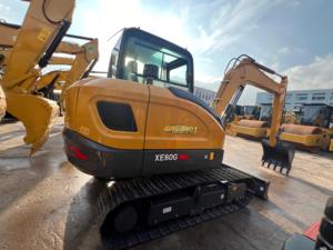 Nouvelle pelle sur chenilles XE60G PRO de 6 tonnes, mini-excavatrice hydraulique neuve, adaptée aux terres agricoles, aux routes et aux travaux de construction urbaine. - Product Image 2