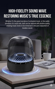 ลำโพงระบบสัมผัสระดับพรีเมียม กำลังขับสูงสุด 180 วัตต์ เสียงสเตอริโอคุณภาพสูง Hi-Fi พร้อมเอฟเฟกต์แสงอัจฉริยะ ใช้ไฟ AC สำหรับงานปาร์ตี้ที่บ้านและตั้งโต๊ะ - Product Image 4