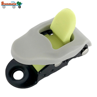 Ensemble d'accessoires de fixation pour chaussures de skateboard freestyle avec sangle d'échelle en plastique et boucles en aluminium métallique