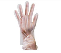 Gants jetables en TPE de qualité supérieure Junda OEM, 50 pièces/boîte, emballés individuellement, qualité alimentaire, doux et épais