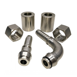 Inserto DE FÁBRICA DE China personalizado de dibujo, adaptador de manguera, virola, accesorios de acero inoxidable para manguera - Product Image 3