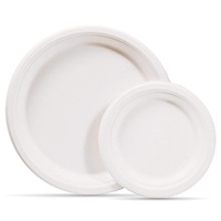 Assiette jetable populaire sans plastique, biodégradable et compostable pour toutes les occasions de restauration