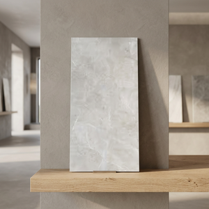 Ottoman Ash 800x1600mm High Gloss Porcelain Floor And Wall Tiles Dark Ash Marble Design 80x160cm - Product Image 3