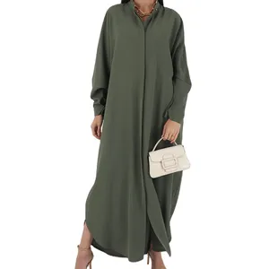 Muslim robe abaya clothing muslim fashion bat sleeve long Southeast Asian cross-border trade