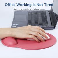 Tapis de souris ergonomique en mousse à mémoire de forme, antidérapante, avec support de poignet, pour ordinateur portable, nouveau