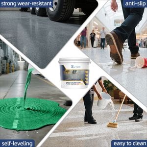 ZTDB Factory Wholesale High-gloss Marble Basement Floor <b>Paint</b>, Epoxy Floor <b>Coating</b>, Garage <b>Coating</b> - Product Image 5