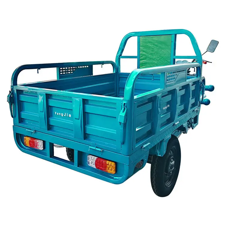 Triciclo elétrico de venda quente para caminhão de carga Triciclo de roda grande para adulto