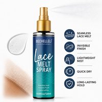 Spray Fixateur de Perruque Personnalisé avec Logo, Colle Adhésive Forte pour Extensions de Cheveux, Kit de Soins pour Perruques OEM ODM MOQ