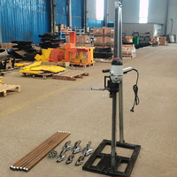 Vente directe usine – Nouvelle foreuse électrique verticale portative de 2,5 kW pour puits d'eau domestiques, 60 m, avec treuil