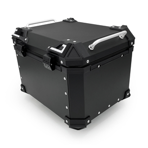 Boîte de queue de livraison de cycle de moteur <span class=keywords><strong>coffre</strong></span> de moto <span class=keywords><strong>motorisé</strong></span> boîte à bagages Alluminuim 45 - Product Image 6