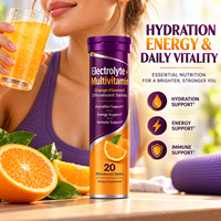 Comprimés effervescents multivitaminés électrolytiques haute puissance avec vitamine C 1000mg, B12, zinc – Vente en gros