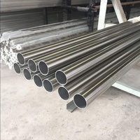 Tuyau en acier inoxydable doré, tuyau en acier inoxydable pour pompe submersible, ASTM 304 316L 316Ti, tuyau en acier inoxydable sans soudure