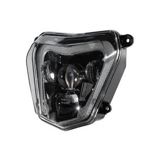 JFG kir arazi motosikleti Motocross motosiklet 12V 66W Duke 690 için LED far far fitil