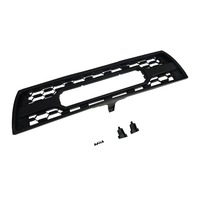 Grille avant de style TRD noir mat premium avec feux de positionnement LED, grille de remplacement en ABS compatible avec Toyota 4Runner de 1996 à 2002