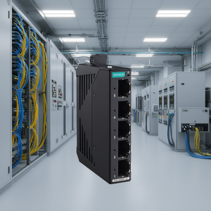 Moxa EDS-G2005-EL-T กล่องสวิตช์อีเธอร์เน็ตแบบไม่ต้องจัดการ 5 พอร์ต สำหรับอุตสาหกรรม - Product Image 3