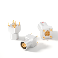 Connecteur Push-Pull à Verrouillage Automatique Compatible Lemo EZG pour Carte de Circuit Imprimé (PCB) Série 00B/0B/1B, 2 à 16 Broches