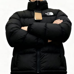 <strong>North</strong> Custom Women Solid <strong>Jackets</strong> Bubble Short Crop Coats Puff <strong>Ladies</strong> Down Coats Winter Puffer <strong>Jackets</strong> Thick Warm Patchwork <strong>Face</strong> - Product Image 4