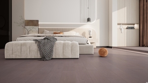 Piso de Madera de Roble Blanco de Grado <span class=keywords><strong>AB</strong></span> para Interiores, de Tres Capas, con Sistema de Instalación por Clic, para Sala de Estar - Product Image 3