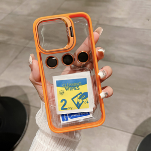 <span class=keywords><strong>Coque</strong></span> de téléphone transparente en PC rigide avec protection d'objectif pour iPhone et <span class=keywords><strong>Samsung</strong></span> <span class=keywords><strong>Galaxy</strong></span> S26 Plus, antichoc et transparente - Product Image 4