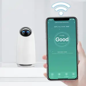 Nieuwe Stijl Timing Intelling Connect Tuya Wifi Luchtreiniger Hepa Filter Met Actieve Kool