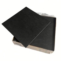 Panneaux de plafond en fibres minérales noirs, résistants à l'humidité et insonorisés, matériaux pour panneaux de plafond intérieurs pour utilisation en cinéma