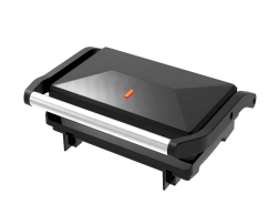 Gril électrique à panini et machine à sandwich gastronomique Plaques antiadhésives, s'ouvre à 180 degrés pour s'adapter à tout type ou taille d'aliments - Product Image 2