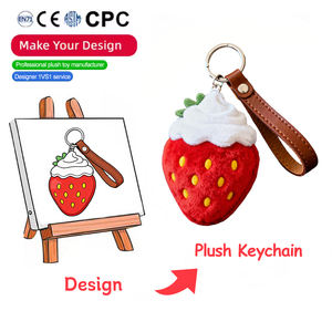 دمية حيوان الباندا اللطيفة المخصصة كسلسلة مفاتيح، مصنعة حسب الطلب بشهادة CE وASTM - Product Image 4