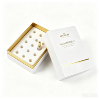 Boîtes rigides cosmétiques vides personnalisées en carton recyclé avec impression en relief, formes personnalisées, emballage pour soins de la peau